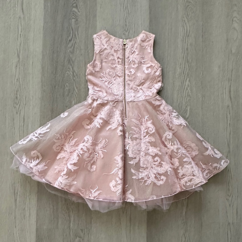 Zoe Ltd. Girls Formal Pink Dress LIKE NEW, WORN ONE TIME Size 8, Valentine's Day - Picture 12 of 16